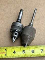 Lot Of 2 Small Drill Chucks – Almond No. 654 & Other