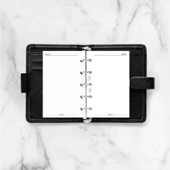 C68110-26 Mini Size Month-To-View Calendar Diary Refill White Paper 2026