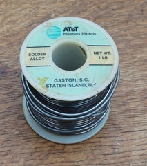 AT&T Nassau White Water ~ AT7076, 0.70, 38/62 Alloy Solder, Code 4533. 14oz.