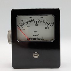 Alnor Velometer Jr Type 8125 Air-Guard with Leather Case