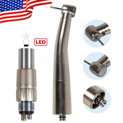 NSK Style Dental Fiber Optic High Speed Turbine Handpiece / 6 Hole Coupler ty