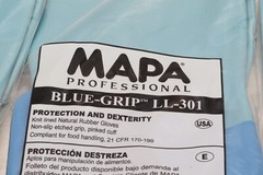 3 Pairs MAPA Professional Glove Blue-Grip LL-301