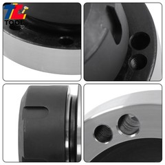 100 mm Diameter ER50 Collet Chuck 7 Hole Design for Lathe CNC Machining