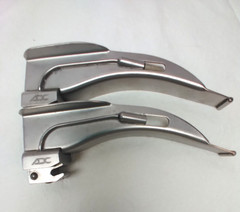 Laryngoscope Pieces – 2 Handles and 25 Blades – Sizes 0, 2 and 3 – Parts Only