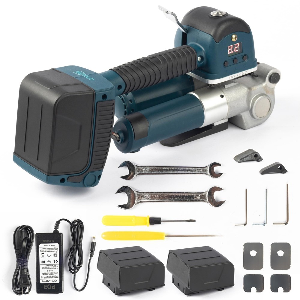 U.S. Solid 1/2″ – 3/4″ Battery Powered Electric Strapping Tool Banding Machine