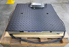Mettler Toledo 1000lb Floor Scale Weigh Station, 24″ x 24″, TB600529-3, 2256