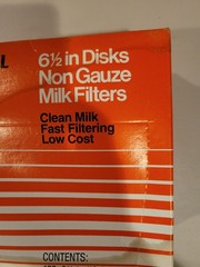 Kendall New Farm Milk Filter 6 1/2″ Strainer Discs In Damaged Box (100x) (NIDSB)