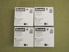 Scotch Magic Tape Refill 3/4″ x 1000″ Clear, 4 Pack