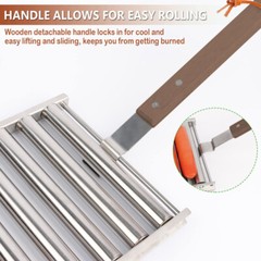 Stainless Steel Hot Dog Roller Rustproof and Corrosion resistant Hot Dog Roller