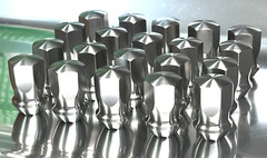 Titanium Lug Wheel Nut 12×1.5 60deg HEX19 20pcs set