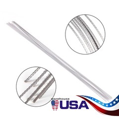 Orthodontic Lingual Retainer Wire Stainless Steel Flat Straight Twist Dental Kit