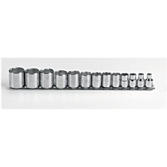 Proto J52126 3/8″ Drive 13 Pc. SAE Socket Set – 6 Point
