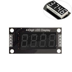 10pcs White 0.36″ TM1637 7-Segment 4-digit Digital Tube LED Display Module