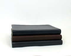 Graphic Image 9″ Journal Notebook Leather Soft Cover 224 LINED Pages Black