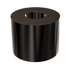 Aluminum Spacer Black 5/8″ OD x 1/4″ ID x Choose Your Length, Round Spacer Un…