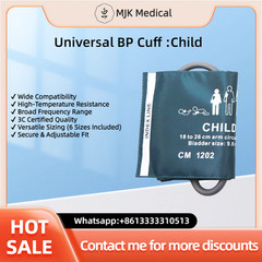 NIBP Cuff Single Tube, Blood Pressure Monitor Cuff, ,for Patient Monitor-Child
