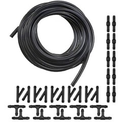 4M/13Ft Universal Washer Fluid Hose with 30 Hose Connectors, Car Windshield W…