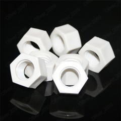 PTFE Plastic Hexagon Nuts Hex Nuts M4 M5 M6 M8 M10 M12 M14 M16 M18 M20 M22-M30