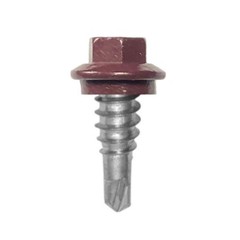 Metal Roofing Stitch Lap Screws #14 x 7/8″ Painted Hex Head EPDM Washer