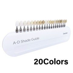 Ivoclar Vivadent Dental Shade Guide A-D 20 IPS Natural Die ND1-9 Bleach Teeth