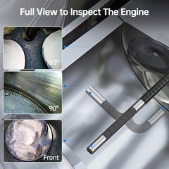 Teslong 360° Automotive Inspection Camera 8.5MM Borescope Articulating Endoscope