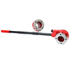 2pc BSPT PLUMBING HAND RATCHET PIPE THREADER 1-1/2″ & 2″ DIE HEAD ALLOY DIES