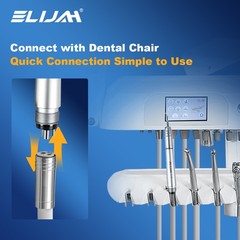 Dental Ultrasonic Air Scaler Handpiece With 3 Tips Teeth Cleaning 2Holes/4 Holes