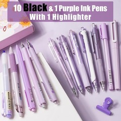 Four Candies Lavender 12 Count (Pack of 1), | 10 Black, 2 Purple