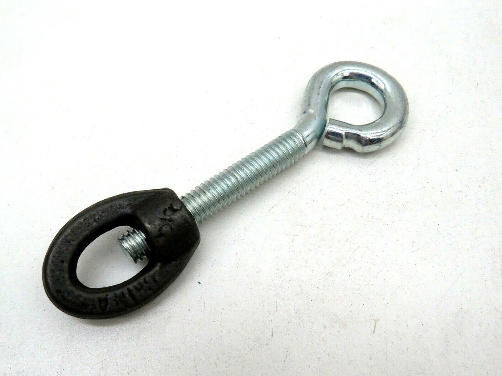 (4-Pack) Hanging Light Fixture Hook Loop with 4″ Eye/Ring Bolt