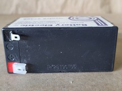 SURPLUS NEW Power Kingdom PS1.2-12 12 Volt 1.2 Ah Sealed Lead Acid Battery