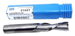 91041 SGS 1/2″ Carbide 2 Flute Down Cut Router End Mill .500″ Diameter 1.50″ FL