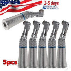 5pcs Dental Slow Low Speed Contra Angle Handpiece Winkelstück Latch Chuck zf1