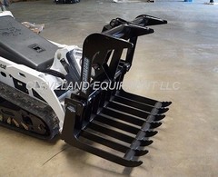NEW 42″ MINI ROOT GRAPPLE ATTACHMENT – Bobcat MT50 MT52 Skid Steer Track Loader