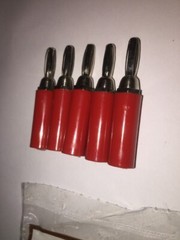 HH SMITH NO. 297-102 Red Pugs Brand New Pack Of 5