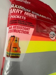 Milwaukee Orange Class 2 Surveyor’s High Visibility Safety Vest 2XL 3XL NEW