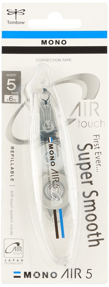 Tombow 68696 MONO Air Pen-type Correction Tape 1 Count (Pack of 1), White