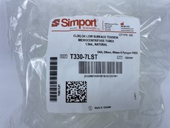 Simport 1.5ml LST Microcentrifuge Tubes 500/pc T330-7LST