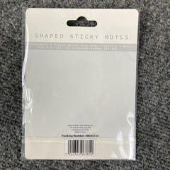 Lot of 38 Packages of Shaped Sticky Notes Clouds Ducks Geometric Dinosaur NEW