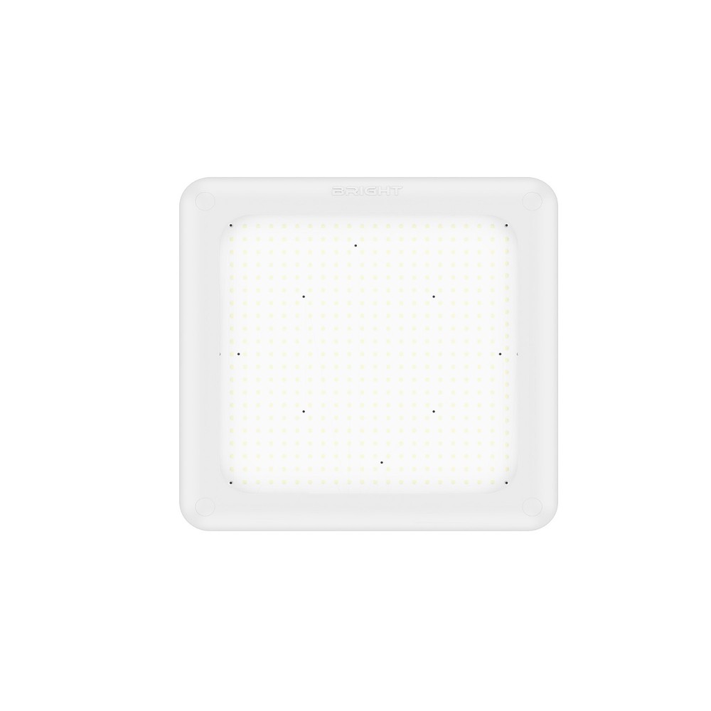 LED Gas Station Canopy Light Glass Cover Watt Selectable (240W/200W/160W) -5700K
