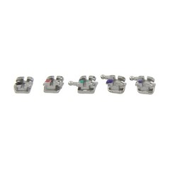 US Dental Brackets Orthodontic Metal Braces MIM Mini Roth MBT Slot 022 345 Hooks