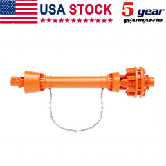 1-3/8″ PTO Shaft PTO Drive Shaft with Slip Clutch, 43″-57″ 6 Spline Both Ends