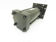Parker 3.25 JB2ANUS14 Pneumatic Air Cylinder 3.25″ Bore 6″ Stroke Flanged *READ*