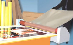 Intbuying 180*25In/0.63*4.6M Glossy Cold Laminating Film Laminating Rolls