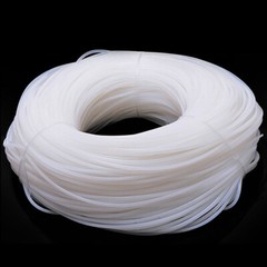 Solid Silicone Cord Bar Strip Dia 1mm-25mm White Rubber Seal Insulation Door
