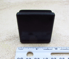 QTY 4 Black 1-3/4″ Inch, 14-20 Gauge Square Tube End Cap Plastic Insert Plugs