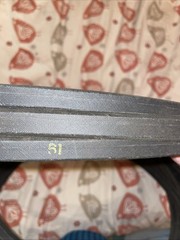 BF Goodrich BB 124-2 ORSP Hex Belt, BB, (0.656in x 128.6in OC) New Old Stock