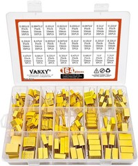 24Values 164Pcs 275VAC X2 MKP Safety Capacitor Kit Polypropylene Film 0.001UF 0