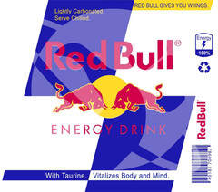 20oz Sublimation Tumbler Redbull Energy Drink Ready to Press Transfer
