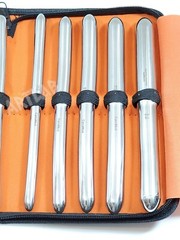 Premium set of 14 Hegar Dilator Set Uterine Urethral Diagnostic Surgical Sounds