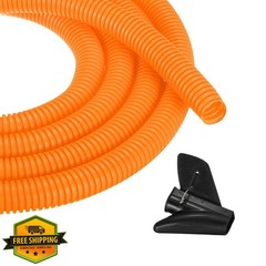 MECCANIXITY 5/8″ 20ft Orange Wire Loom Tubing Tool